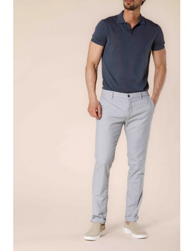 Milano Style pantalon chino homme en coton micro-motif extra slim Voir les baskets