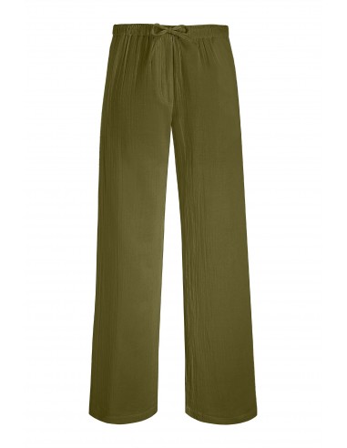 PANTALON ANGELA - OLIVE GREEN Fin de série