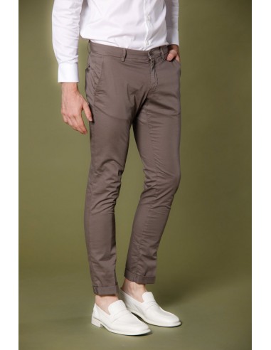 Milano Style pantalon chino homme en gabardine stretch extra slim ① Faites des économies