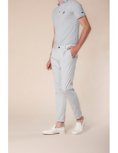 Osaka 1 Pinces pantalon chino homme en coton et tencel coupe carotte de votre