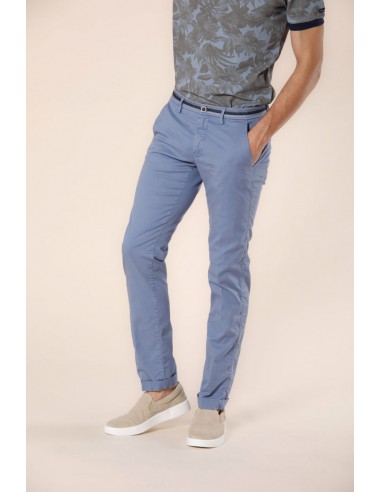 Torino Summer pantalon chino homme en coton et tencel avec rubans slim Comparez plus de prix