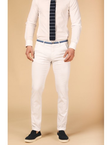 Torino Summer pantalon chino homme en coton et tencel avec rubans slim meilleur choix