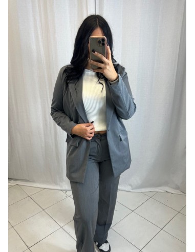 Maud - Ensemble blazer gris Découvrez la collection