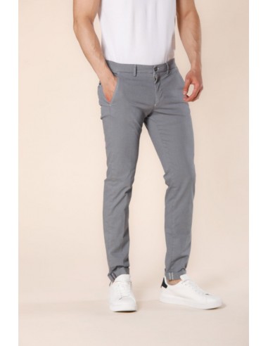 Torino Style pantalon chino homme en coton et tencel motif micro étoiles slim en ligne