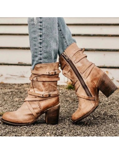 Luna - Bottes rétro pour femmes français