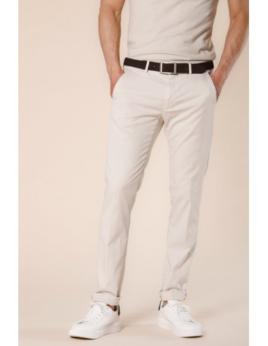 Torino Summer Color pantalon chino homme en coton et tencel slim en ligne