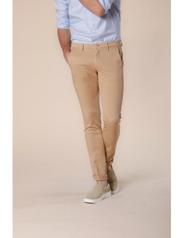 Torino Summer Color pantalon chino homme en coton et tencel slim acheter